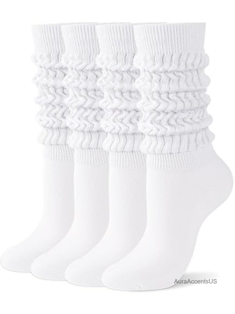 Slouchy Knee High Socks Women Polyester Spandex Cozy Boot